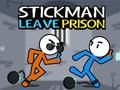 Jwèt Sou entènèt jwèt Stickman kite prizon  sou entènèt