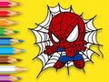 Jwèt Liv koloran: ti bebe Spiderman  sou entènèt