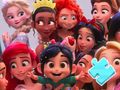 Jwèt Jigsaw devinèt: Disney Princess Fanmi foto sou entènèt