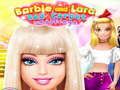 Jwèt Jwèt Barbie ak Lara tapi wouj defi  sou entènèt