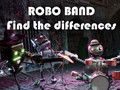Jwèt Robot Band - Jwenn diferans ki genyen  sou entènèt