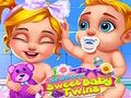 Jwèt Sou entènèt jwèt Twins ti bebe ki fèk fèt dous  sou entènèt