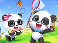 Jwèt Jigsaw Puzzle: ti bebe panda Spring Sorti  sou entènèt