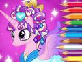 Jwèt Liv koloran: Pone Princess  sou entènèt