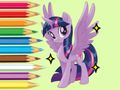 Jwèt Liv koloran: Twilight Sparkle  sou entènèt