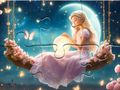 Jwèt Sou entènèt jwèt Jigsaw Puzzle: Moon Fairy  sou entènèt