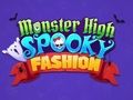 Jwèt Sou entènèt jwèt Monster High Spooky Fashion  sou entènèt