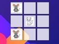 Jwèt Sourit vs chat Tic-tac-toe  sou entènèt