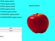 Jwèt Wouj Apple Clicker  sou entènèt