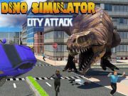 Jwèt Sou entènèt jwèt Dino similatè vil atak  sou entènèt