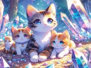 Jwèt Jwèt Avanti cute chat la  sou entènèt