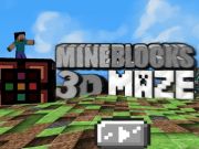 Jwèt MineBlocks 3D labirent sou entènèt Jwèt MineBlocks 3D labirent sou entènèt