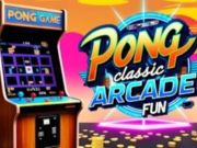 Jwèt Pong jwèt klasik Arcade plezi!  sou entènèt