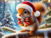 Jwèt Sou entènèt jwèt Cute Nwèl Animals Jigsaw  sou entènèt