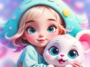 Jwèt Sou entènèt jwèt Jigsaw Puzzle: Sweet Baby  sou entènèt