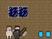 Jwèt Download jwèt la Baby Noob vs Heroman 2 Player  sou entènèt