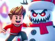 Jwèt Jigsaw devinèt: Roblox Snowball batay  sou entènèt