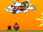 Jwèt Parakite ninja sou entènèt