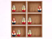Jwèt Triye pa etajè Matryoshka!  sou entènèt