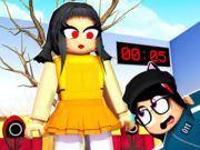 Jwèt Jigsaw devinèt: Squid jwèt vs Roblox  sou entènèt