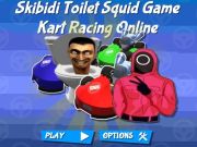 Jwèt Skibidi twalèt kalma jwèt kart kous sou entènèt  sou entènèt