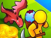 Jwèt Dragon Island Idle 3 sou entènèt