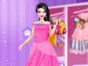 Jwèt Élégance Princess Dressup ak makiyaj  sou entènèt