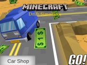Jwèt Minecraft drift similatè  sou entènèt