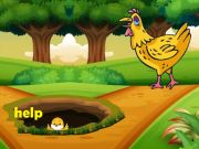 Jwèt Sitiyasyon danjere Chick chape  sou entènèt