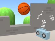 Jwèt Rebondisman baskètbòl dunk  sou entènèt