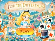 Jwèt Jwenn diferans ki genyen: Alice nan Wonderland sou entènèt Jwèt Jwenn diferans ki genyen: Alice nan Wonderland sou entènèt
