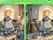 Jwèt Jwenn diferans ki genyen: Cinderella  sou entènèt