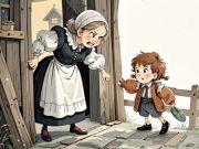 Jwèt Jwenn diferans ki genyen: Hansel ak Gretel  sou entènèt