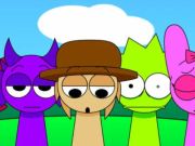 Jwèt Sprunki Pyramixed - Animations fini  sou entènèt
