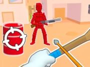 Jwèt Stickman archer fiziyad flèch nan Reds  sou entènèt