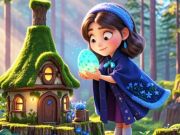 Jwèt Jwenn diferans ki genyen: Little Witch  sou entènèt