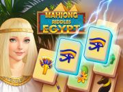 Jwèt Mahjong Riddles: peyi Lejip  sou entènèt