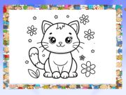 Jwèt Bèl chat koloran liv  sou entènèt