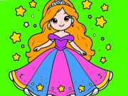 Jwèt Retounen nan lekòl Princess koloran liv  sou entènèt