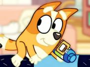 Jwèt Jigsaw devinèt: Bluey balèn ap gade  sou entènèt