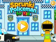 Jwèt Sprunki polisye pou timoun yo sou entènèt