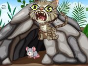 Jwèt Rat gwo chape soti nan chat sou entènèt