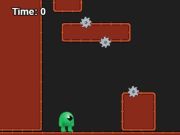 Jwèt Dodger pèlen: defi a platformer sou entènèt