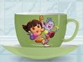 Jwèt Konsepsyon dora kafe tas  sou entènèt