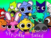 Jwèt Salad Sprunkle sou entènèt