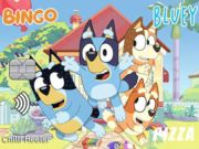 Jwèt Jigsaw devinèt: Bluey Credit Card sou entènèt