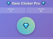Jwèt Gem Clicker Pro sou entènèt
