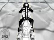 Jwèt Stickman kous motosiklèt zonbi sou entènèt