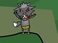 Jwèt Wolf nwa a vle mouton  sou entènèt
