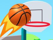 Jwèt Rebondisman baskètbòl dunk sou entènèt